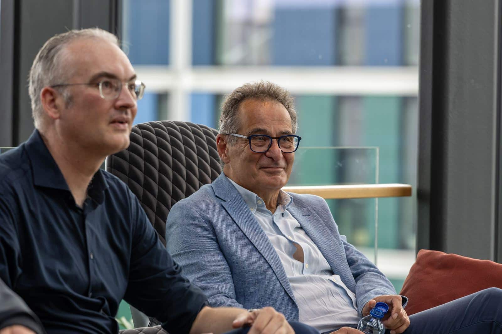 Senior leiders in gesprek op Science Park