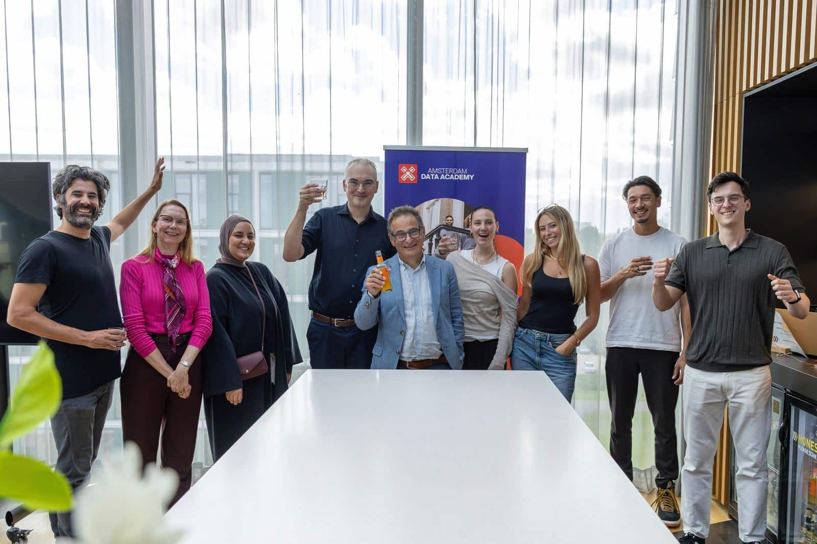 Deelnemers en experts op Science Park