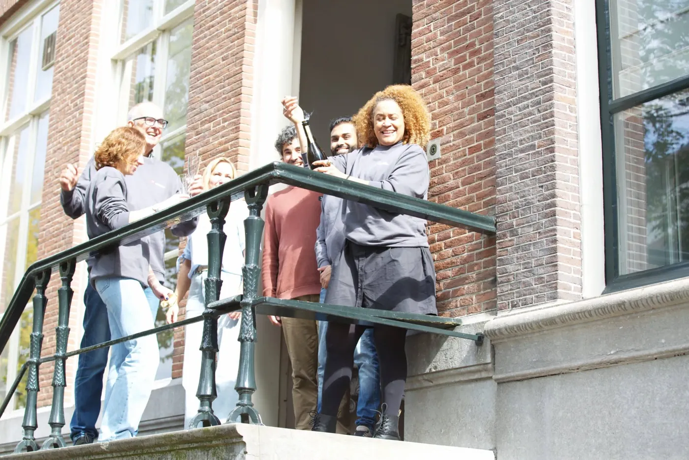 Studenten van Amsterdam Data Academy aan het werk